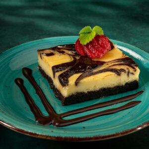 CHEESECAKE BROWNIES