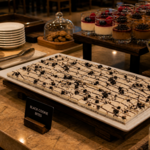 BLACK COOKIES SHEET CAKE
